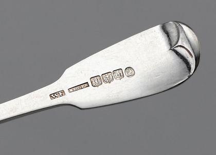 Scottish Provincial Silver Dessert Spoons (Set of 6) - William Ferguson, Elgin